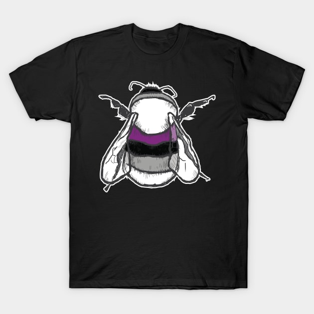 Asexual Bee T-Shirt by theartfulscientist